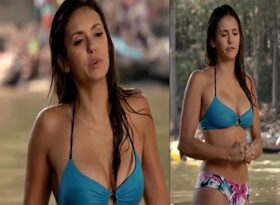 Nina Dobrev sexy Sex Scene