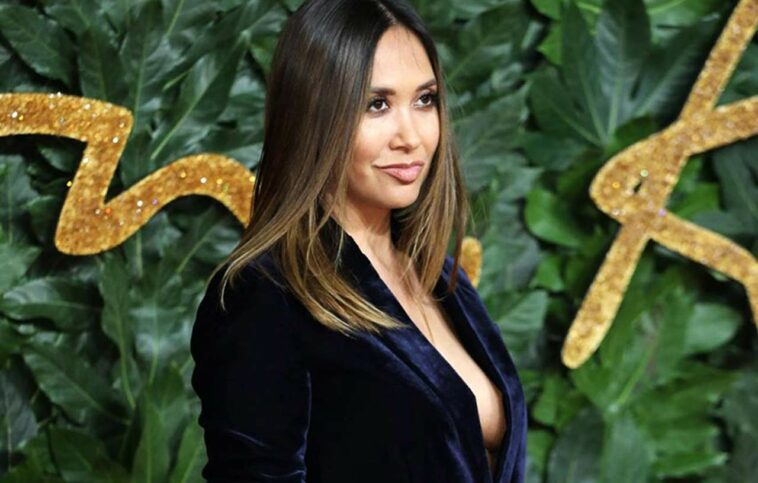 Myleene Klass Nip Slip at British Fashion Awards