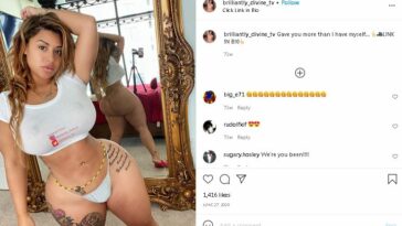 Brilliantly Divine Horny Thot Teasing Her Big Ass OnlyFans Insta Leaked Videos