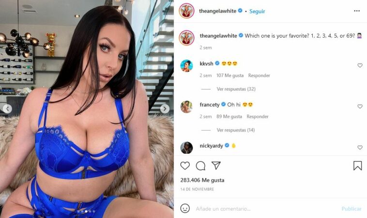 Angela White SlowMo HandJob OnlyFans Insta Leaked Videos