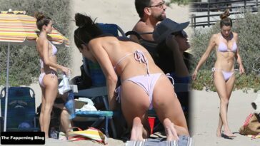 Alessandra Ambrosio Looks Amazing on the Beach in Santa Monica (36 Photos)