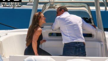 Alex Rodriguez Sips Champagne on a Yacht with a Sexy Babe (41 Photos)