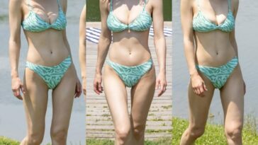 Alexandra Daddario Looks Hot in a Bikini with Her Sister in New Orleans (20 Photos)