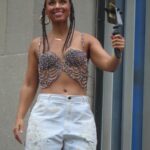 Alicia Keys Stops Traffic by Radio City During RC Rooftop Shoot in NYC (21 Photos)