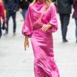 Amanda Holden is Spotted at Global Studios (8 Photos)