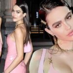 Amelia Gray Hamlin Drops Jaws in a Total Versace Look at Milan Fashion Week (9 Photos)