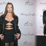 Anastasia “Stassie” Karanikolaou Stuns at the ‘Oh Polly’ Christmas Event (15 Photos)