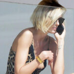 Model Anja Rubik Nip Slip In Cannes