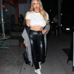Antje Utgaard Shows Off Her Toned Midriff and Boobs in WeHo (5 Photos)
