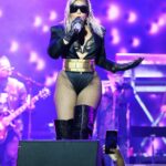 Ashanti Flaunts Her Sexy Tits at the 2022 Essence Festival of Culture in in New Orleans (34 Photos)