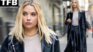 Braless Ashley Benson Looks Stylish While Heading to a Meeting in NYC (20 Photos)