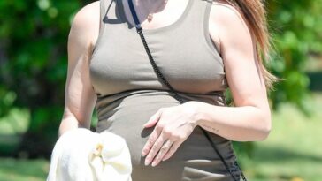 Pregnant Ashley Greene Arrives at the Beverly Hills Hotel (34 Photos)