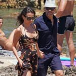 Aubrey Paige Petcosky & Ryan Seacrest are Seen Out on the Beaches of Ibiza (11 Photos)