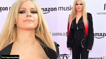 Avril Lavigne Flaunts Her Sexy Boobs at Variety’s 2021 Music Hitmakers Brunch in LA (80 Photos)