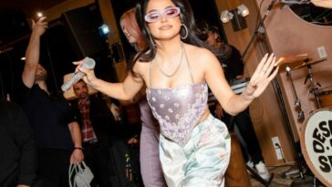 Becky G Looks Hot as She Performs at The Phone A Friend Issue Launch (10 Photos)