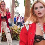 Bella Thorne is Seen at Coachella’s Neon Festival (25 Photos)