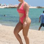 Bianca Elouise Displays Her Curves on the Beach in Miami (54 Photos)