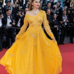 Blanca Blanco Looks Hot in a See-Through Yellow Dress at the 75th Annual Cannes Film Festival (25 Photos)