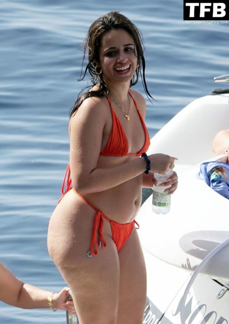 Camila Cabello Flashes Her Ass Crack on Vacation in Capri (70 Photos)