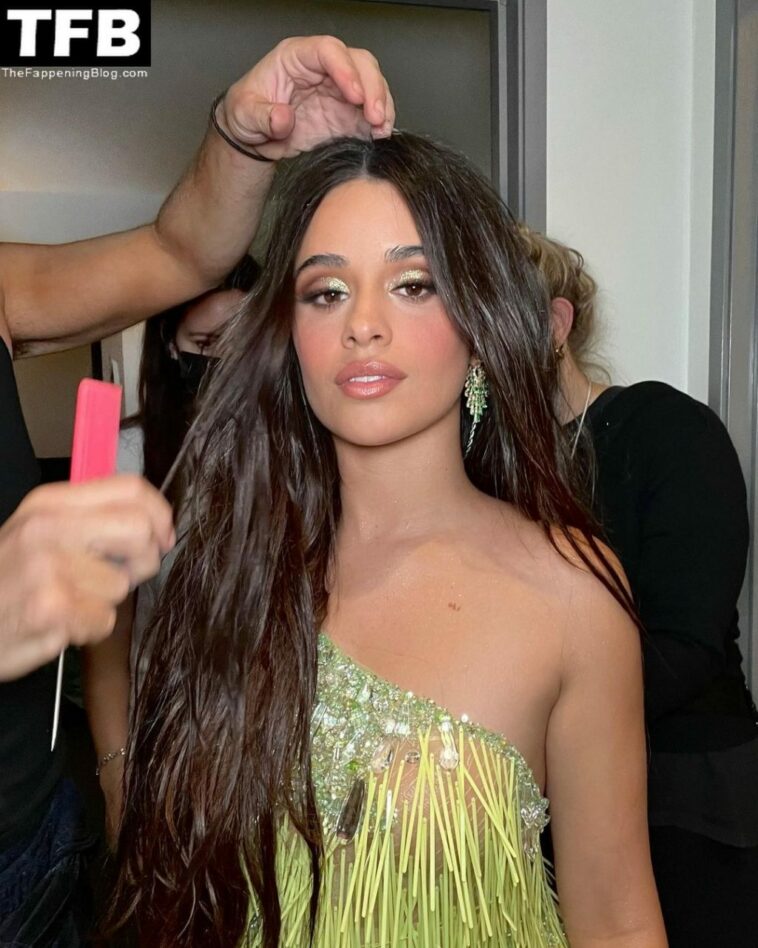 Camila Cabello Looks Hot in a See-Through Dress (2 Photos + Video)