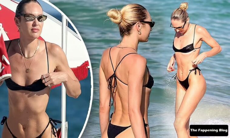 Candice Swanepoel & Martha Graeff Hit the Beach in Miami (36 Photos)