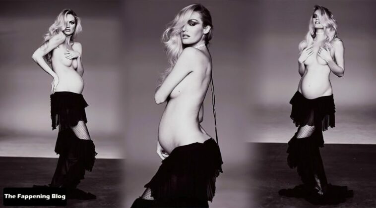 Candice Swanepoel Topless (4 Photos)