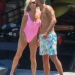 Caroline Stanbury Flaunts Her Body in a Pink Bikini on the Yacht in Greece (55 Photos)