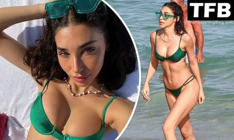 Chantel Jeffries Shows Off Her Sexy Bikini Body on the Beach in Miami (59 Photos)