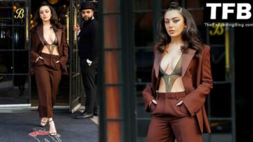 Charli XCX Shows Off Her Sexy Tits in New York (37 Photos)