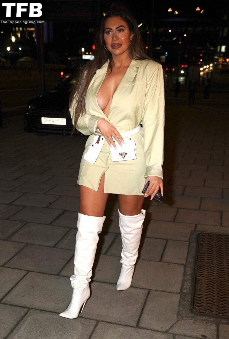 Chloe Ferry Puts on a Busty Display in Newcastle (40 Photos)