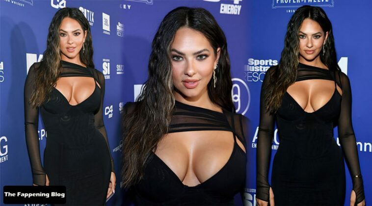 Christen Harper Flaunts Her Boobs at the Sports Illustrated The Party x Palm Tree Crew in LA (16 Photos + Video)