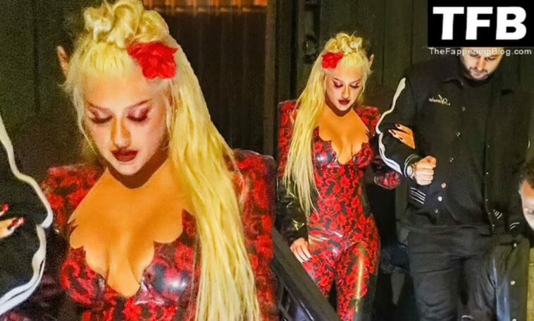 Christina Aguilera is in a Partying Mood as She Steps Out with Matthew Rutler in LA (17 Photos)