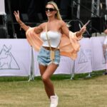 Busty Christine McGuinness is Seen Dancing at Kidchella in Cheshire (71 Photos)