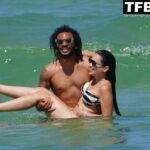 Clarice Alves & Marcelo Vieira Enjoy a Day in Miami Beach (3 Photos)