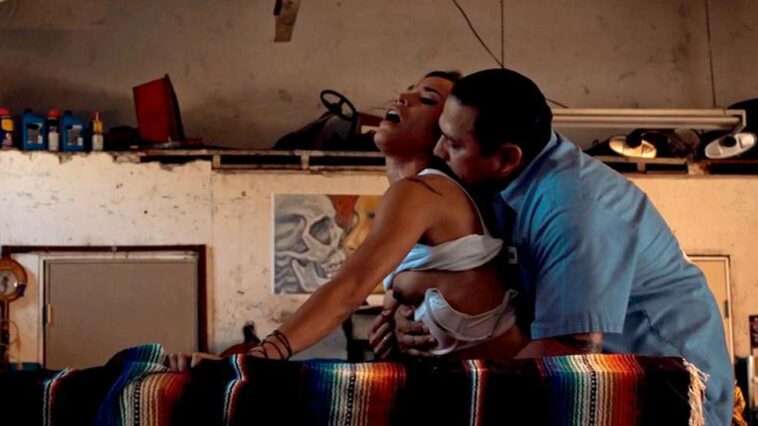 Danay Garcia Topless Sex Scene from 'Avenge the Crows'