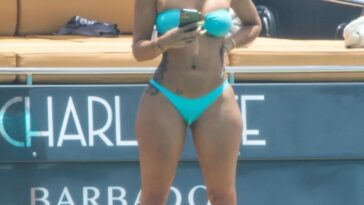 Draya Michele & Tyrod Taylor Enjoy Memorial Day Weekend in Barbados (45 Photos)