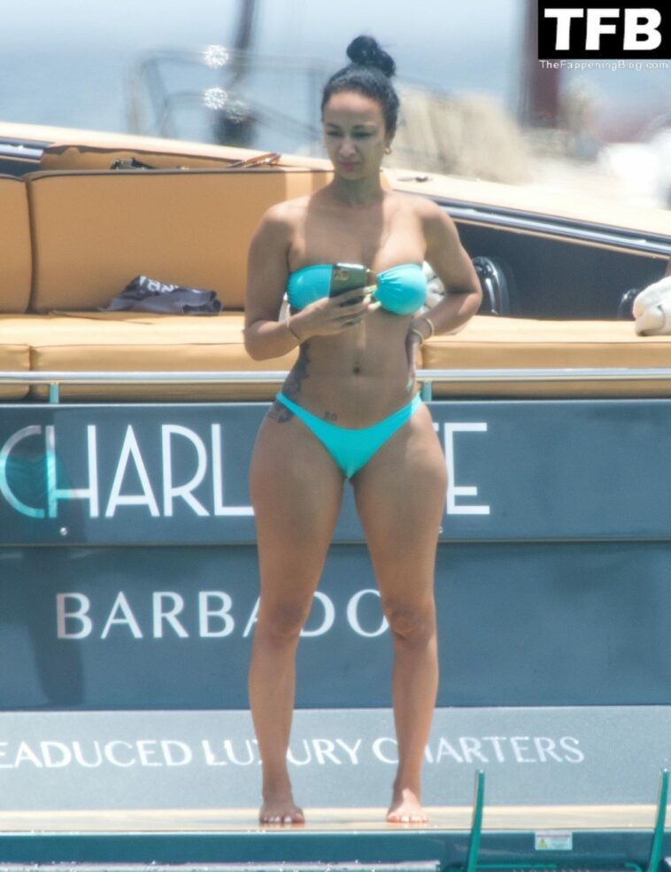 Draya Michele & Tyrod Taylor Enjoy Memorial Day Weekend in Barbados (45 Photos)