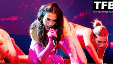 Dua Lipa Shows Off Her Sexy Body During a Performance in Manchester (47 Photos + Video)