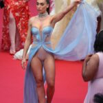 Elisa de Panicis Shows Off Her Sexy Tits & Legs at the 75th Annual Cannes Film Festival (12 Photos)