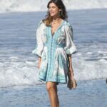 Elisabetta Canalis Undresses on the Beach During a Sexy Shoot in Santa Monica (66 Photos)