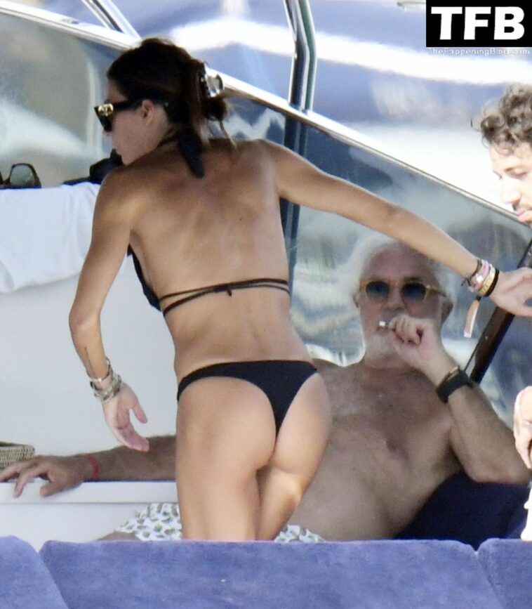 Elisabetta Gregoraci & Flavio Briatore Enjoy Their Holidays in Sardinia (30 Photos)