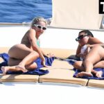 Ella Ding & Domenica Calarco Show Off Their Nude Tits While on Holiday on the Amalfi Coast (55 Photos)