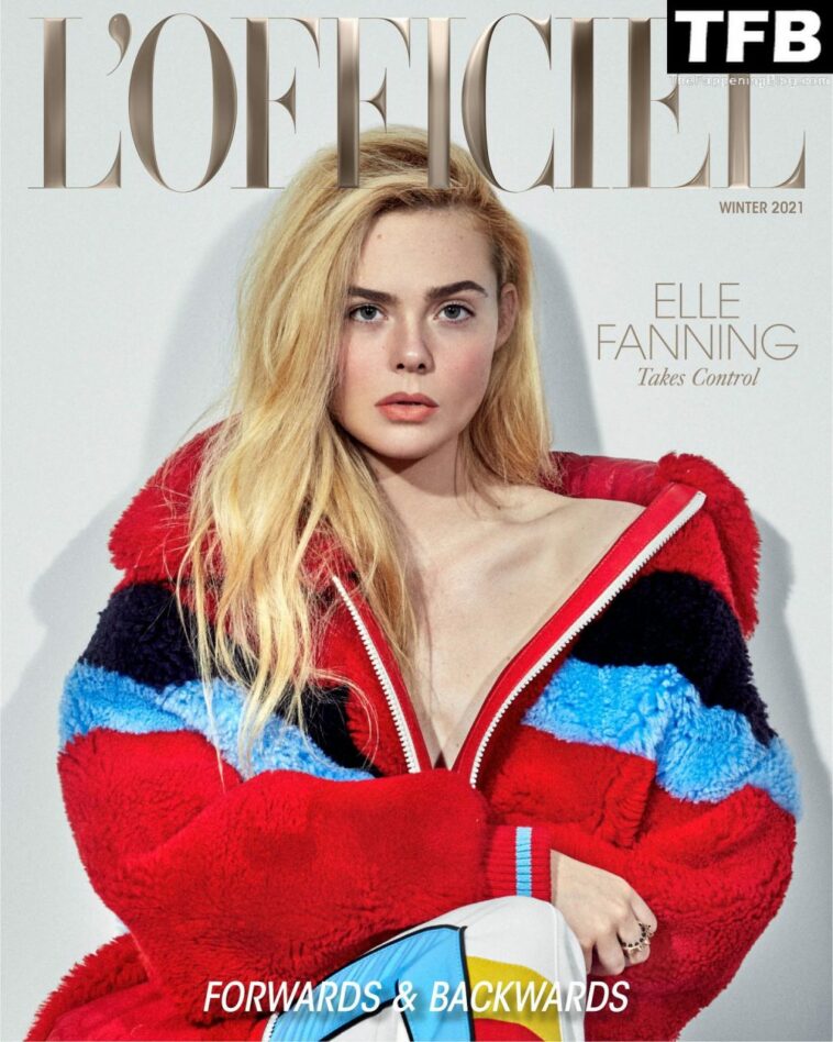 Elle Fanning Sexy – L’Officiel Winter 2021 Issue (10 Photos)