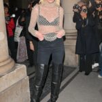 Elsa Hosk is Seen Arriving to the Isabel Marant Show During the Paris Fashion Week (22 Photos)