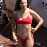 Eva Longoria Showcases Her Stunning Figure and Ass Crack in a Red Bikini on Holiday in Capri (59 Photos)