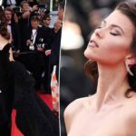 Georgia Fowler Shows Off Her Cleavage at the 75th Annual Cannes Film Festival (143 Photos)