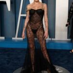 Halsey Looks Hot in a See-Through Dress at the 2022 Vanity Fair Oscar Party (11 Photos)