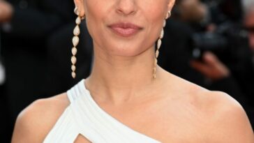 Hiba Abouk Shows Off Her Sexy Tits at the 75th Annual Cannes Film Festival (22 Photos)