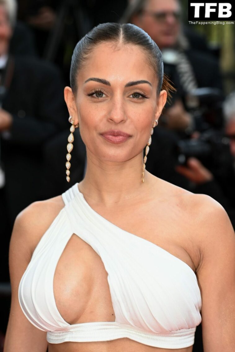 Hiba Abouk Shows Off Her Sexy Tits at the 75th Annual Cannes Film Festival (22 Photos)