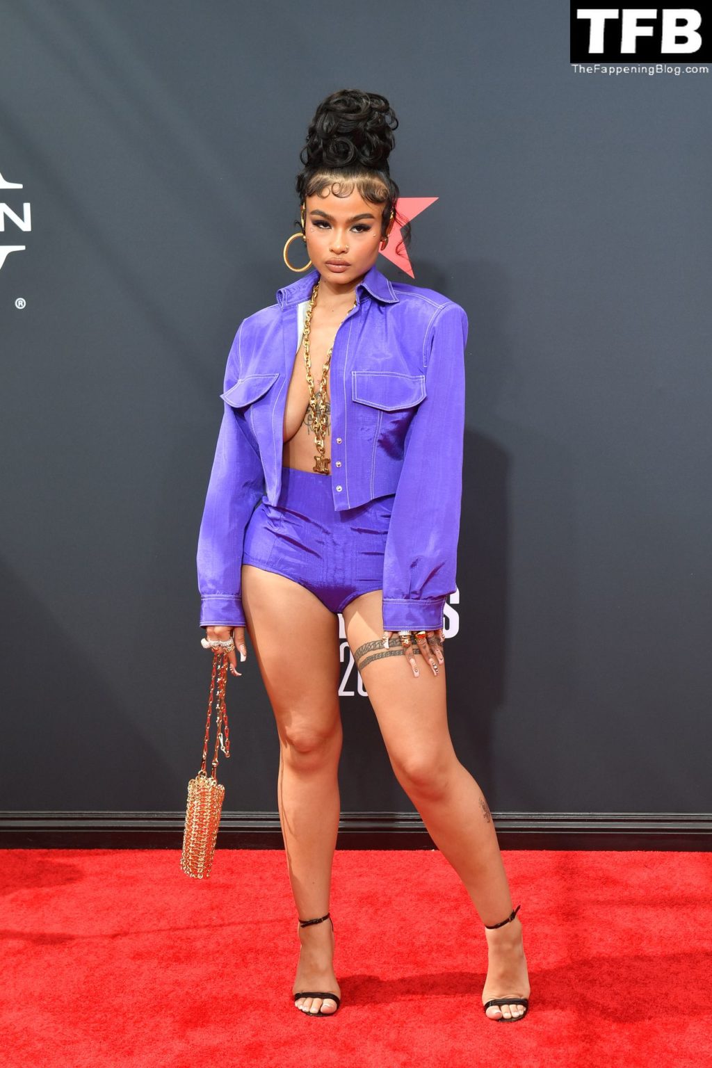 India Love Shows Off Her Curves at the 2022 BET Awards in LA (85 Photos)